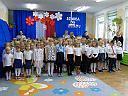 Odpiewanie Hymnu na 101 lecie Niepodlegej Polski