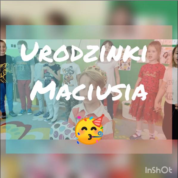 Urodziny Maciusia - grupa V - Zajczki