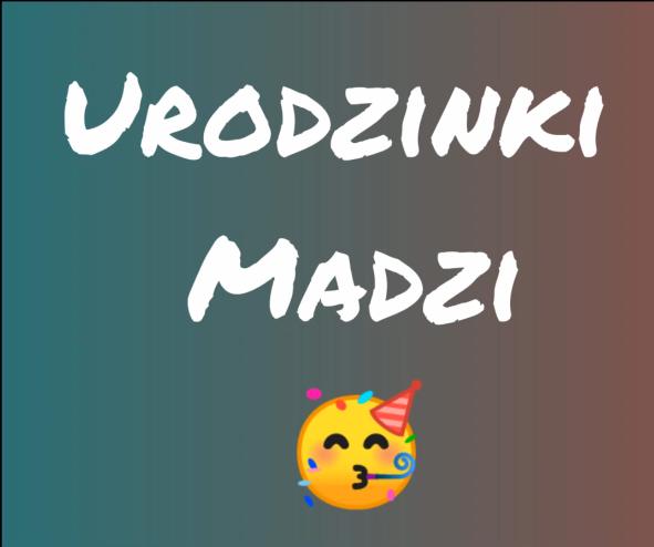 Urodzinki Madzi - grupa V - Zajczki