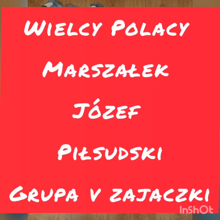 Jzef Pisudski - grupa Zajczki