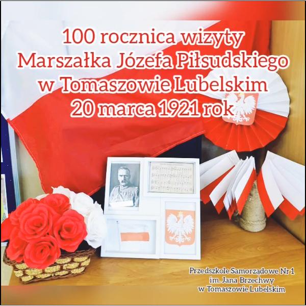 100. rocznica pobytu Marszaka Jzefa Pisudskiego w Tomaszowie Lubelskim