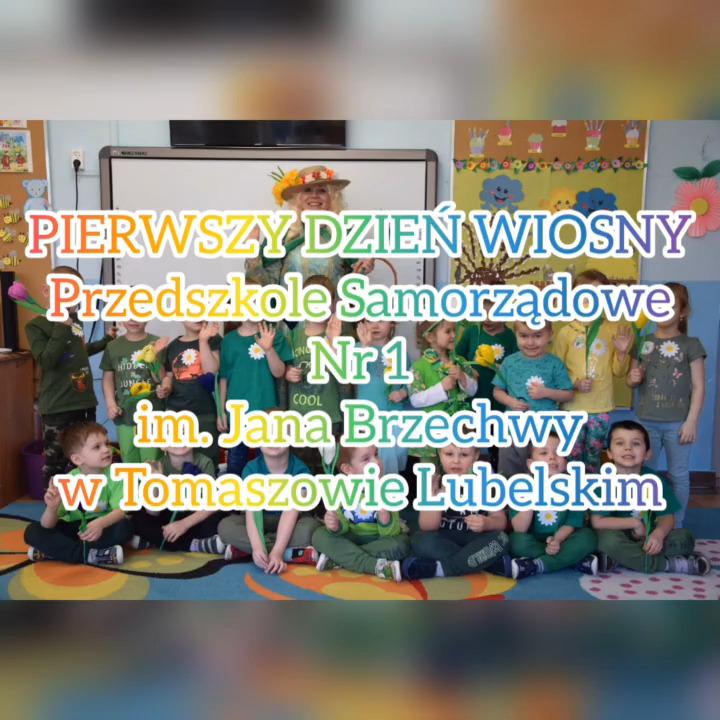 Powitanie wiosny w przedszkolu