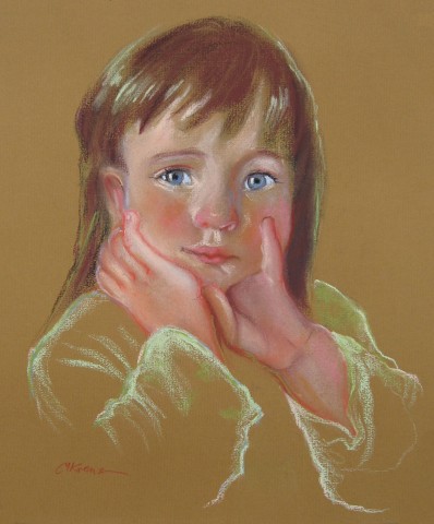 Portret dziewczynki