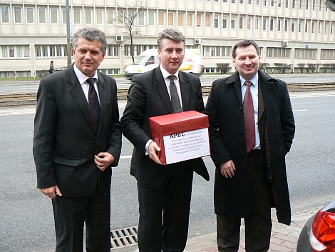 Delegacja z Tomaszowa Lubelskiego w Ministerstwie Infrastruktury