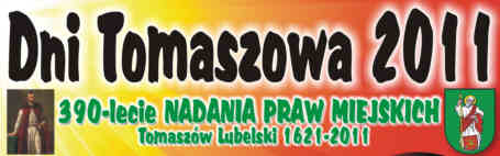 Program Dni Tomaszowa Lubelskiego