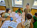 Wiosenne zabawy robotem Ozobot - grupa IV - Muchomorki