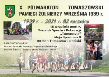 X Pmaraton Tomaszowski Pamici onierzy Wrzenia 1939 - Ruszyy zapisy!