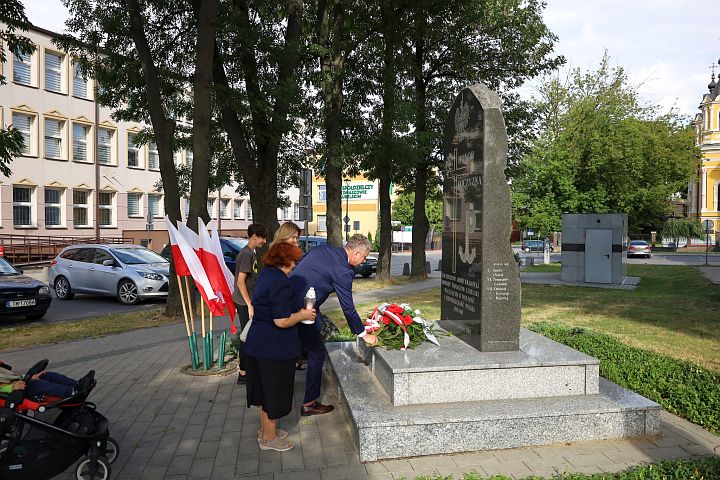 Obchody 78 rocznicy wybuchu Powstania Warszawskiego w Tomaszowie Lubelskim