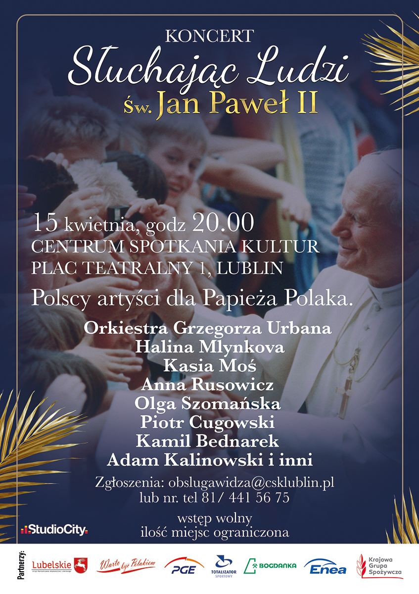 Koncert „Suchajc ludzi – Jan Pawe II”