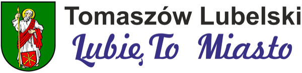 Logo Miasta Tomaszów Lubelski - Herb i napis Tomaszów Lubelski Lubię to Miasto