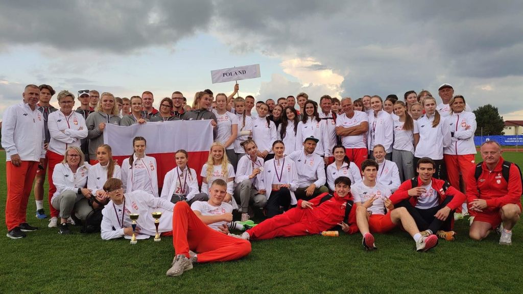 Mecz lekkoatletyczny U-18 Polska-Czechy-Słowacja-Węgry-Słowenia