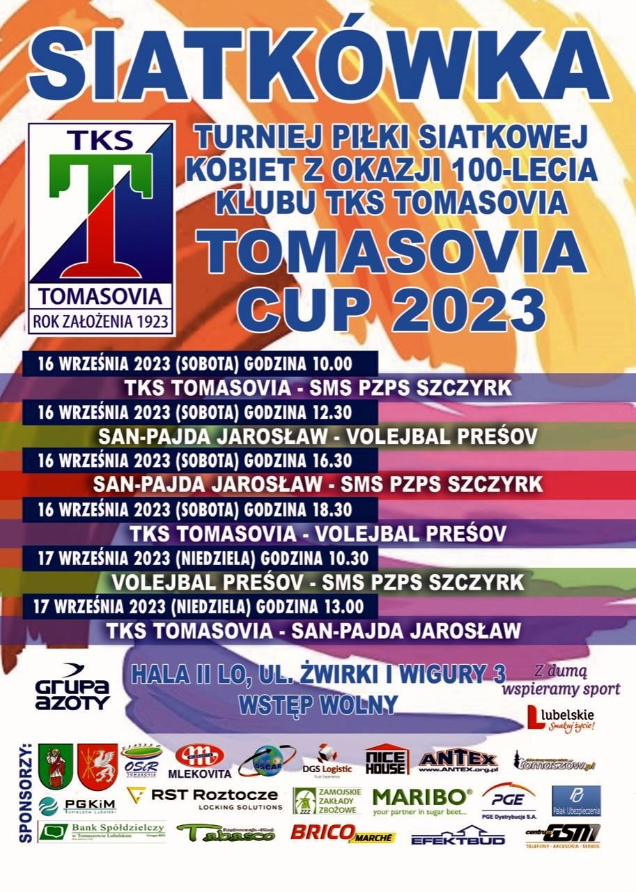 Turniej piłki siatkowej – Tomasovia Cup 2023