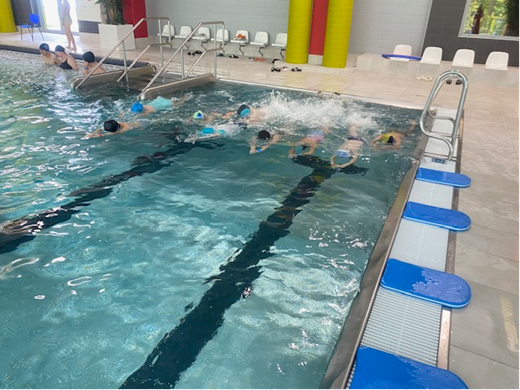 Tomaszowski Klubu Sportowy „Tomasovia” w okresie od dnia 2023-05-01 do dnia 2023-09-30 realizuje zadanie pn. „Umiem pływać!”