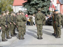 Przysięga tomaszowskich terytorialsów