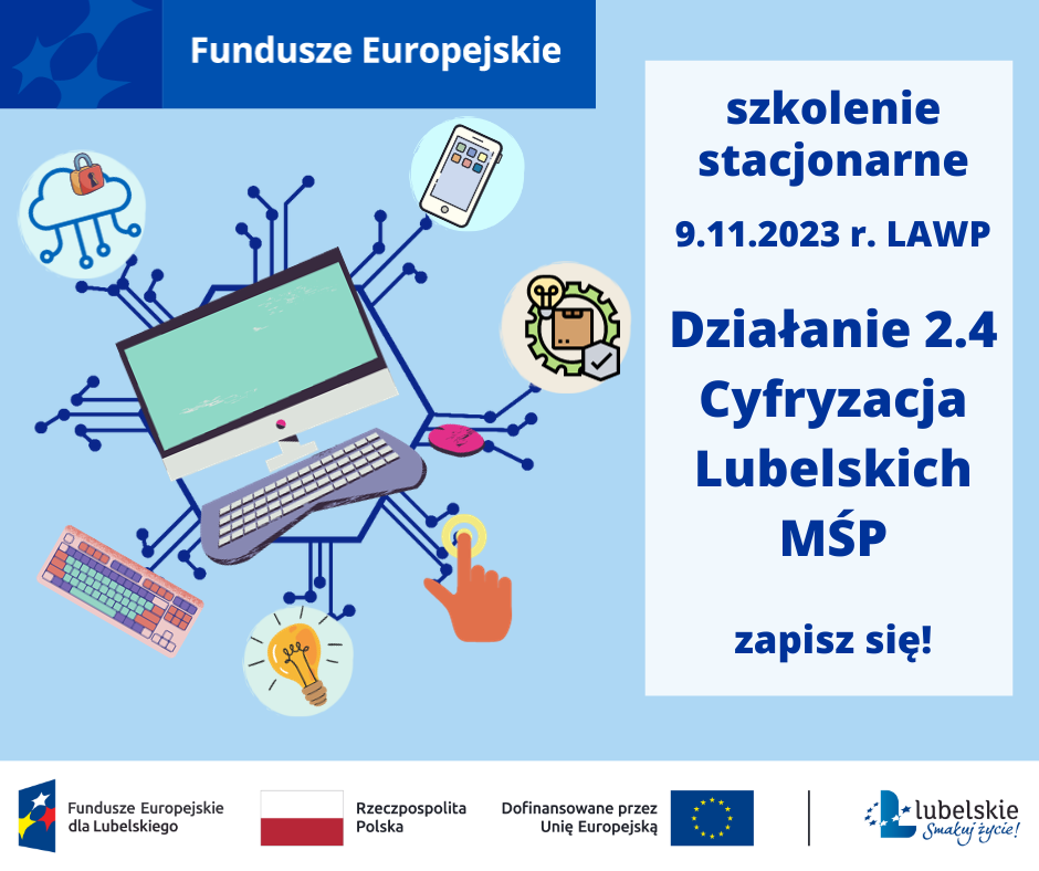 Dotacje na cyfryzację lubelskich firm!