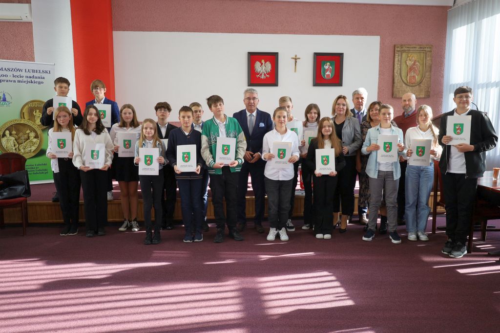 Pierwsze posiedzenie Młodzieżowej Rady Miasta w Tomaszowie Lubelskim