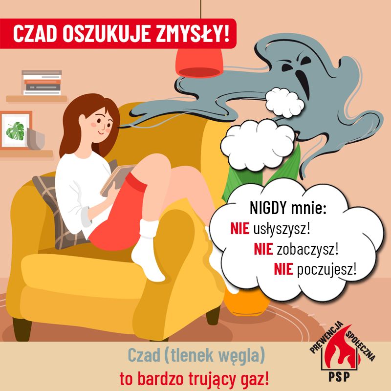 Rozpoczął się sezon grzewczy – zadbaj o bezpieczeństwo !!!