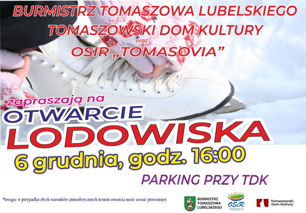 Otwarcie lodowiska