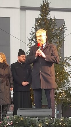 Spotkanie opłatkowe na Rynku Miejskim