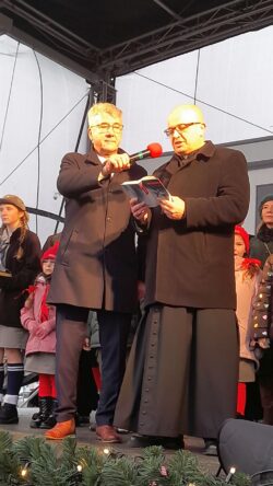 Spotkanie opłatkowe na Rynku Miejskim