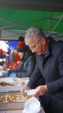 Spotkanie opłatkowe na Rynku Miejskim