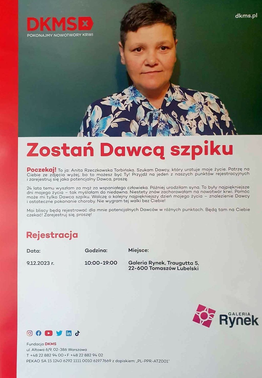 Zostań dawcą szpiku