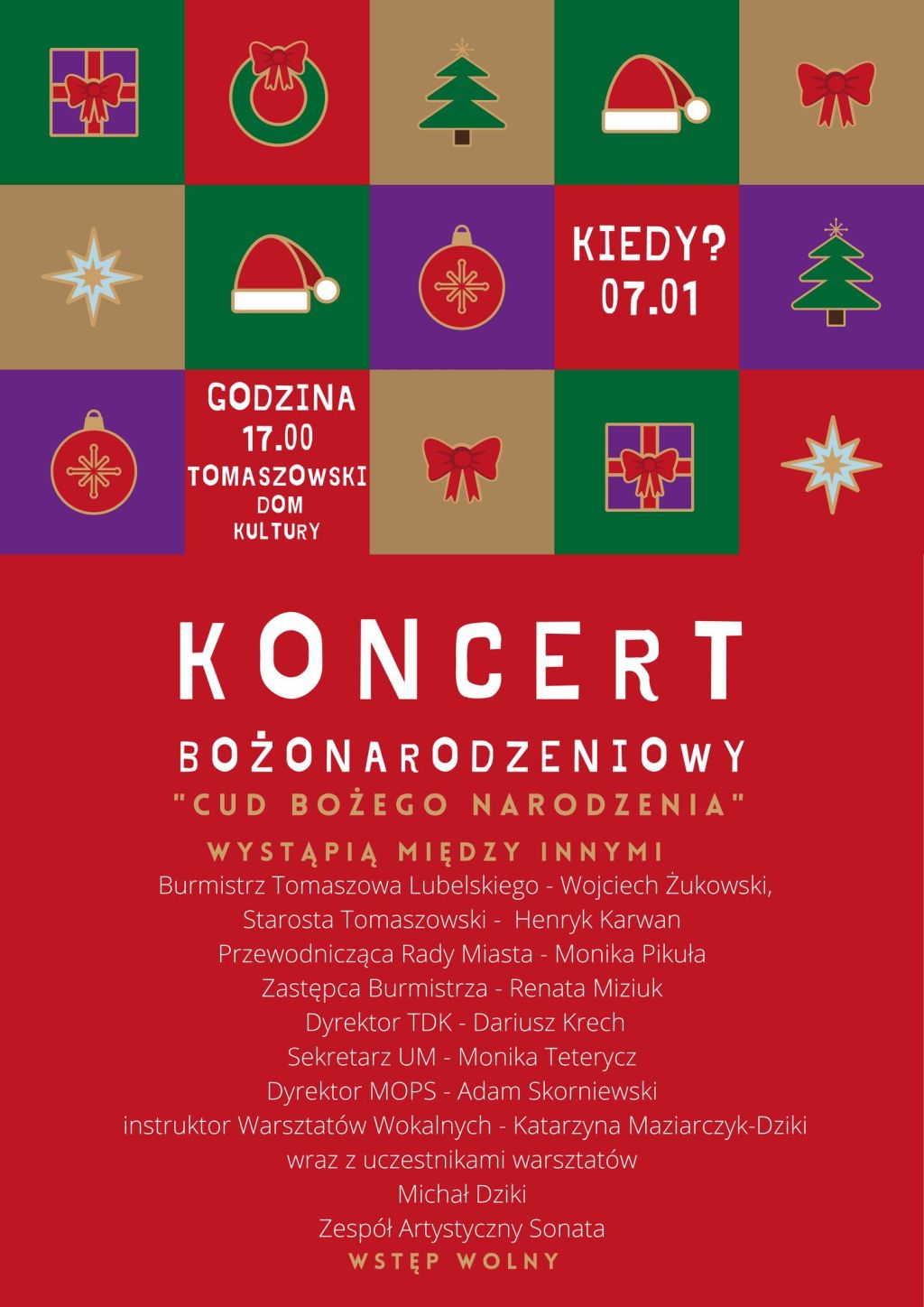 Koncert „Cud Bożego Narodzenia”