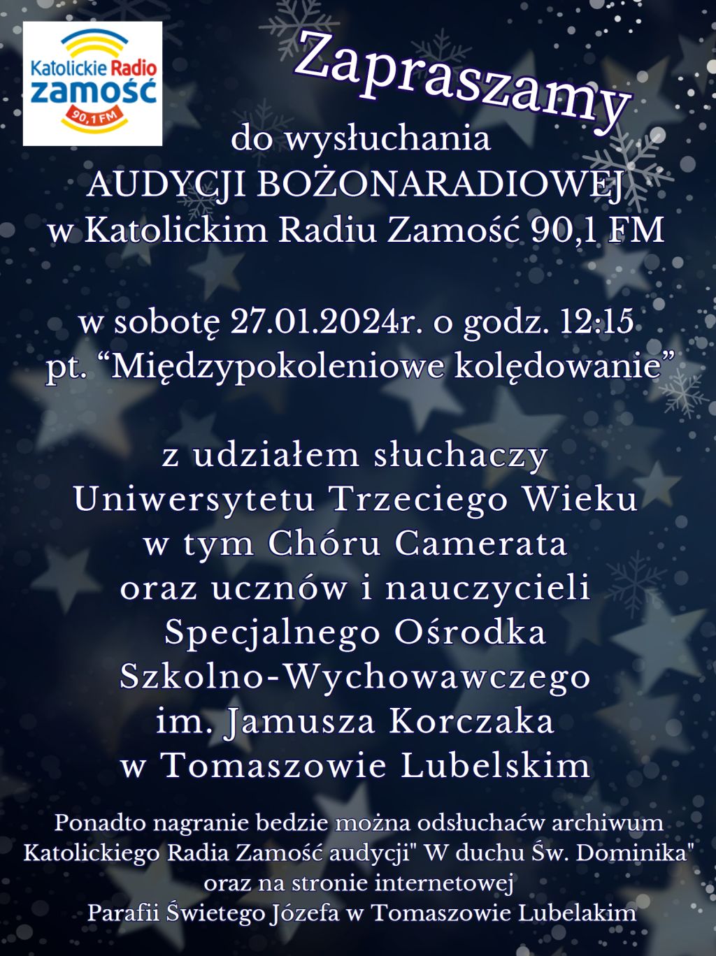 „Międzypokoleniowe kolędowanie”