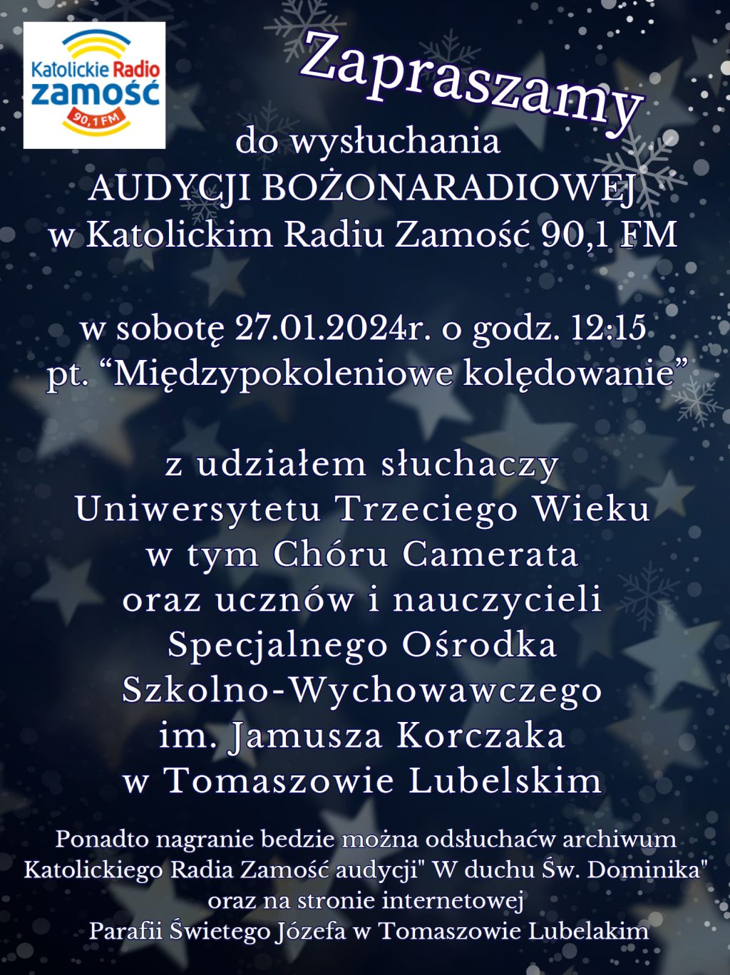 Międzypokoleniowe kolędowanie