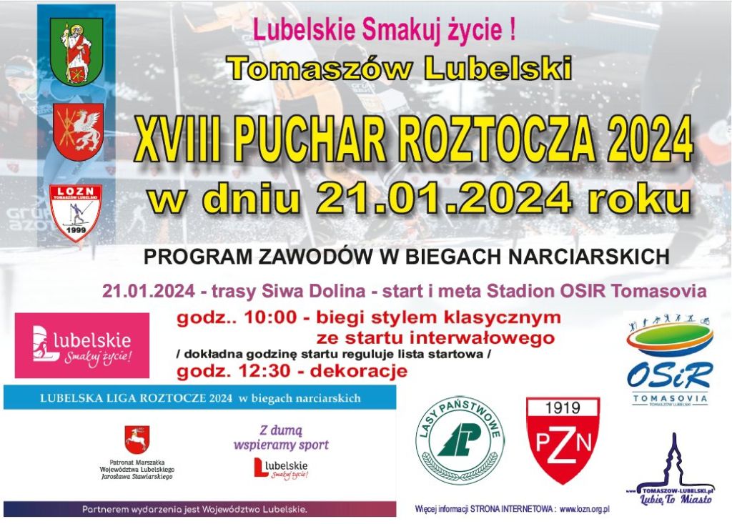 XVIII Puchar Roztocza 2024