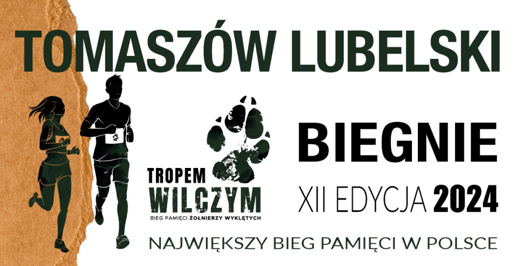 Formularz zgłoszeniowy do udziału w biegu Tropem Wilczym w Tomaszowie Lubelskim