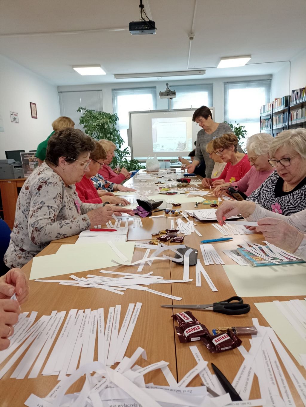 „TOMASZOWSKIE ŚWIĘTO POEZJI” – warsztaty w Bibliotece Pedagogicznej przeprowadziły mgr Elżbieta Rafalska i mgr Marta Sawiak-Łaba