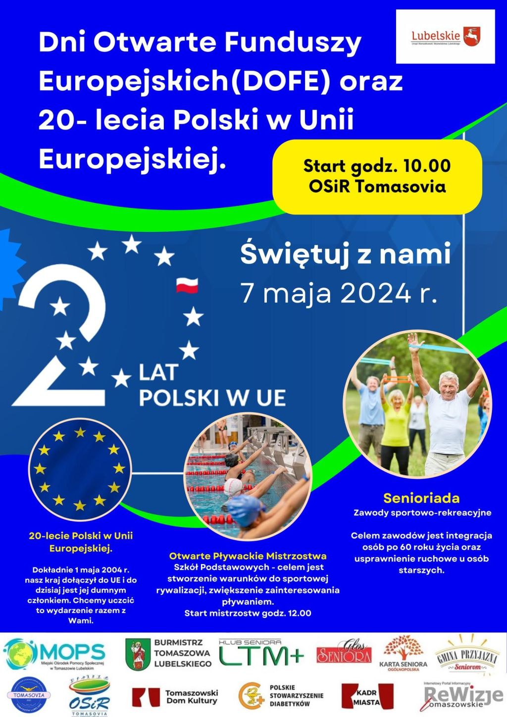 Dni Otwarte Funduszy Europejskich (DOFE) oraz 20-lecia Polski w Unii Europejskiej