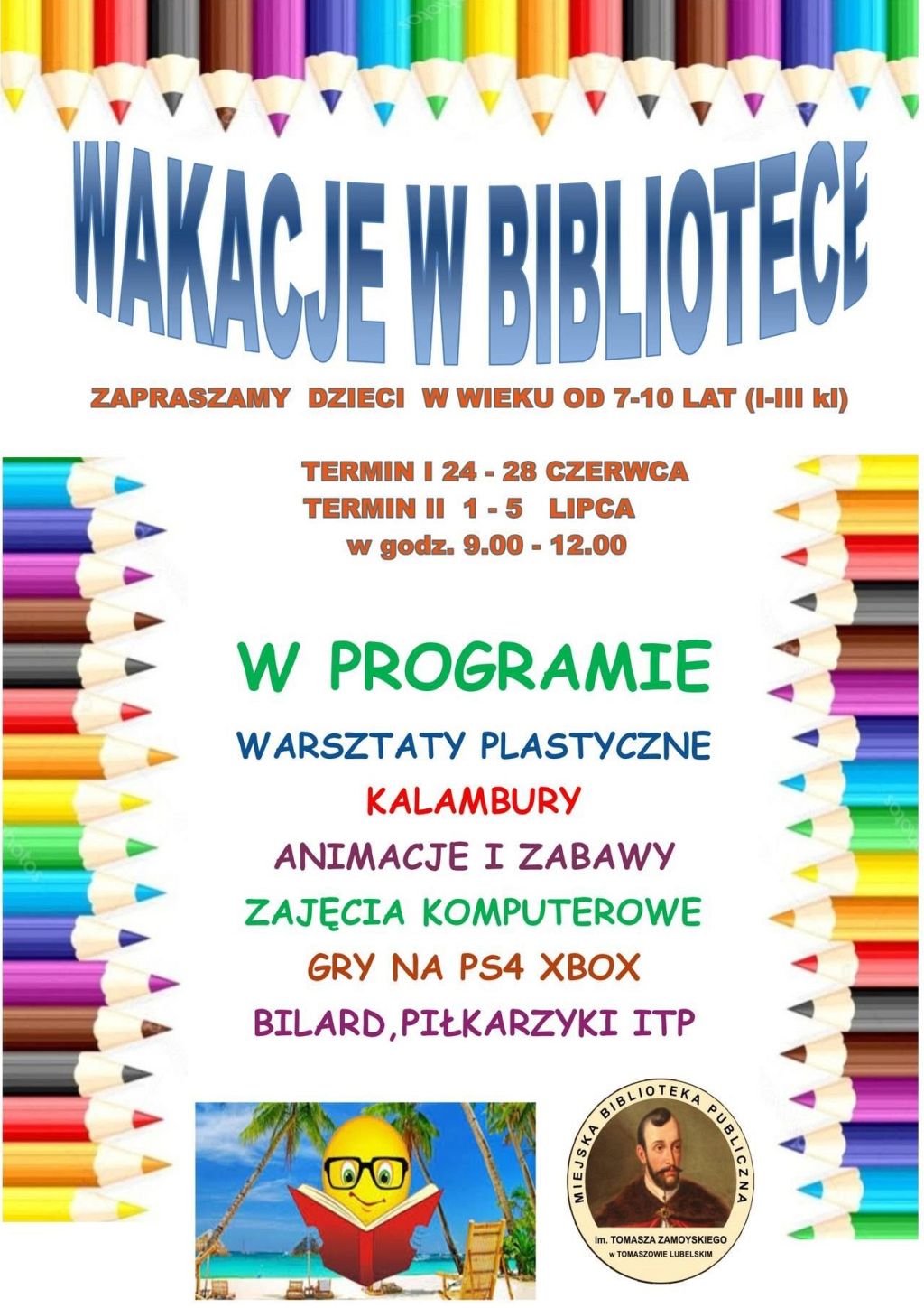 Wakacje w bibliotece