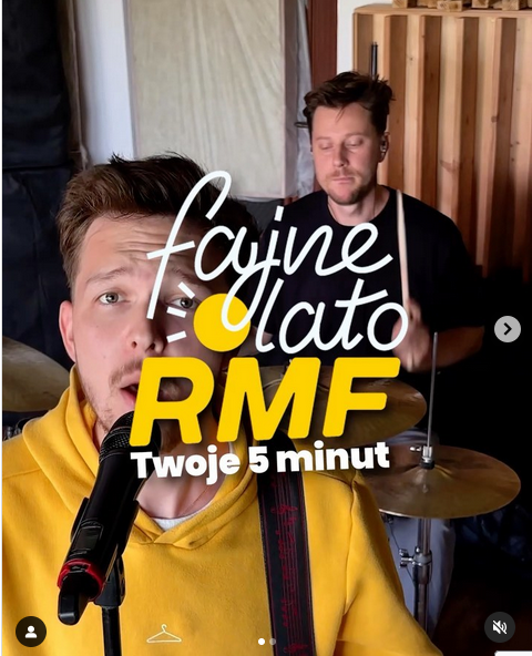 Duet JEDxSDR z Tomaszowa Lubelskiego prosi o komentowanie na Instagramie, by mieć możliwość występu w radiu