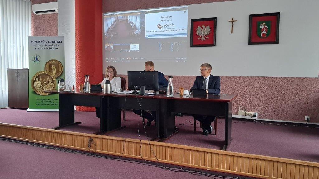 IV sesji IX kadencji Rady Miasta Tomaszów Lubelski