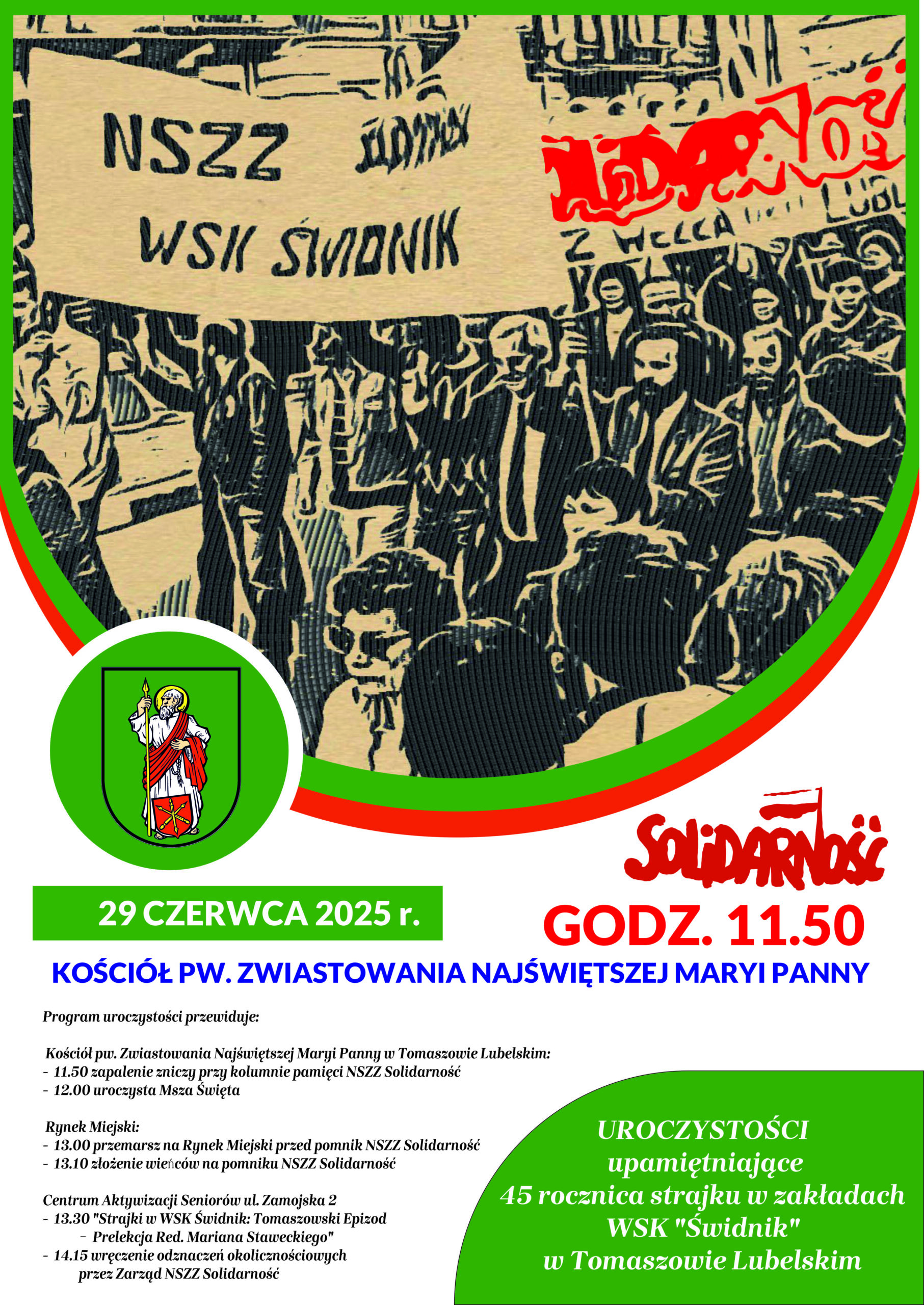 45 rocznica pierwszych protestów robotniczych