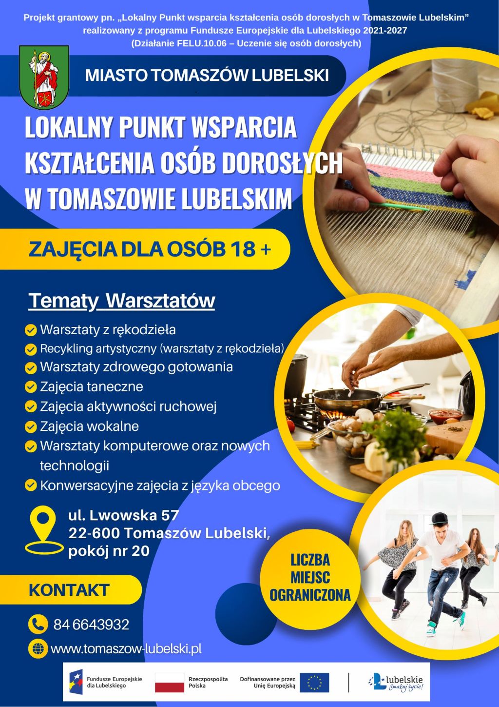 Lokalny Punkt wsparcia kształcenia osób dorosłych w Tomaszowie Lubelskim