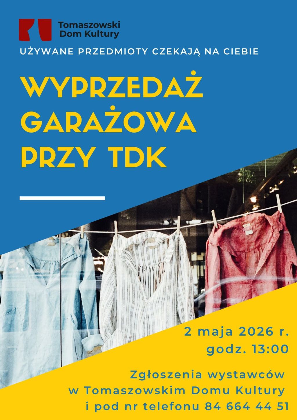 Wyprzedaż garażowa przy TDK