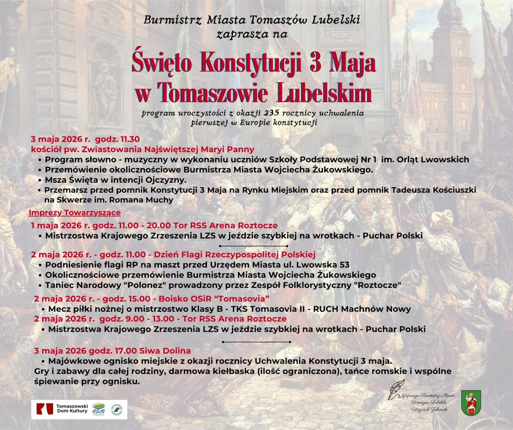 Święto Konstytucji 3 Maja – relacja