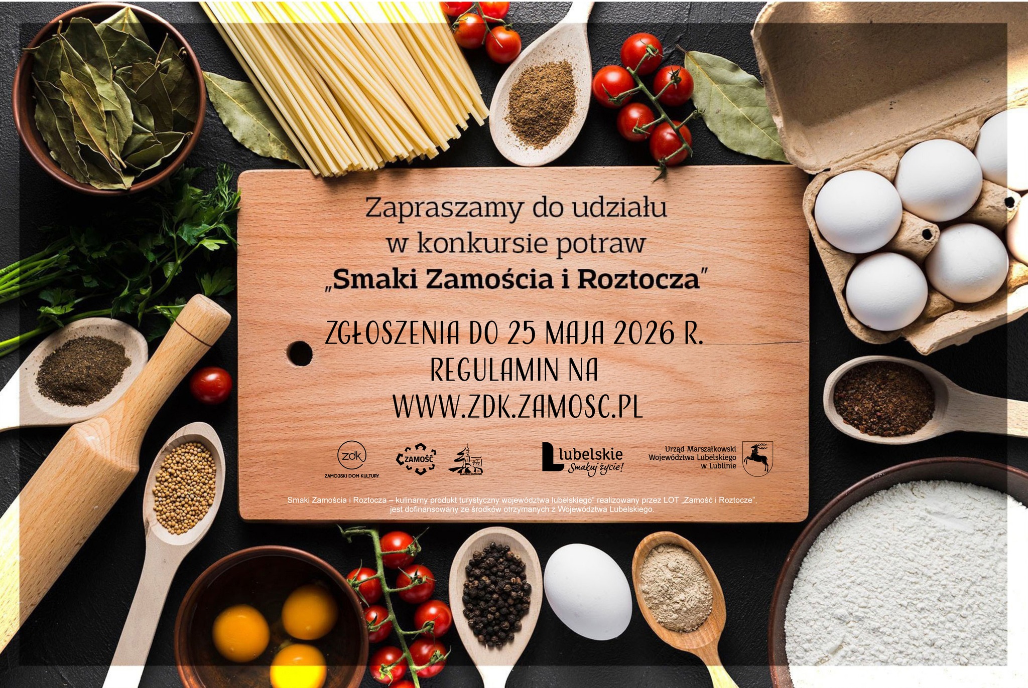 Konkurs Potraw „Smaki Zamościa i Roztocza”